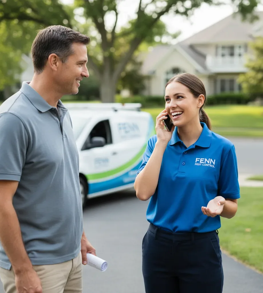 Fenn Pest Control customer support in Bybee